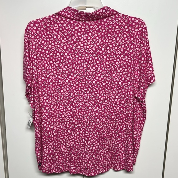 GAP Pink Notch Collar Sleep Set - Picture 2 of 6